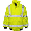 Hi-Vis Bomber Jacket Quilted Large