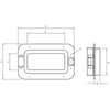 YS Fittings Aluminium Rectangular Opening Portlight