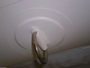 Inflatable boat Light Grey D Ring Patches 15cms - Z2303 QTY 2 - ChasNewensMarine