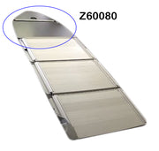 Front 2 black wooden floorboards Zodiac Futura - Z60080 - ChasNewensMarine