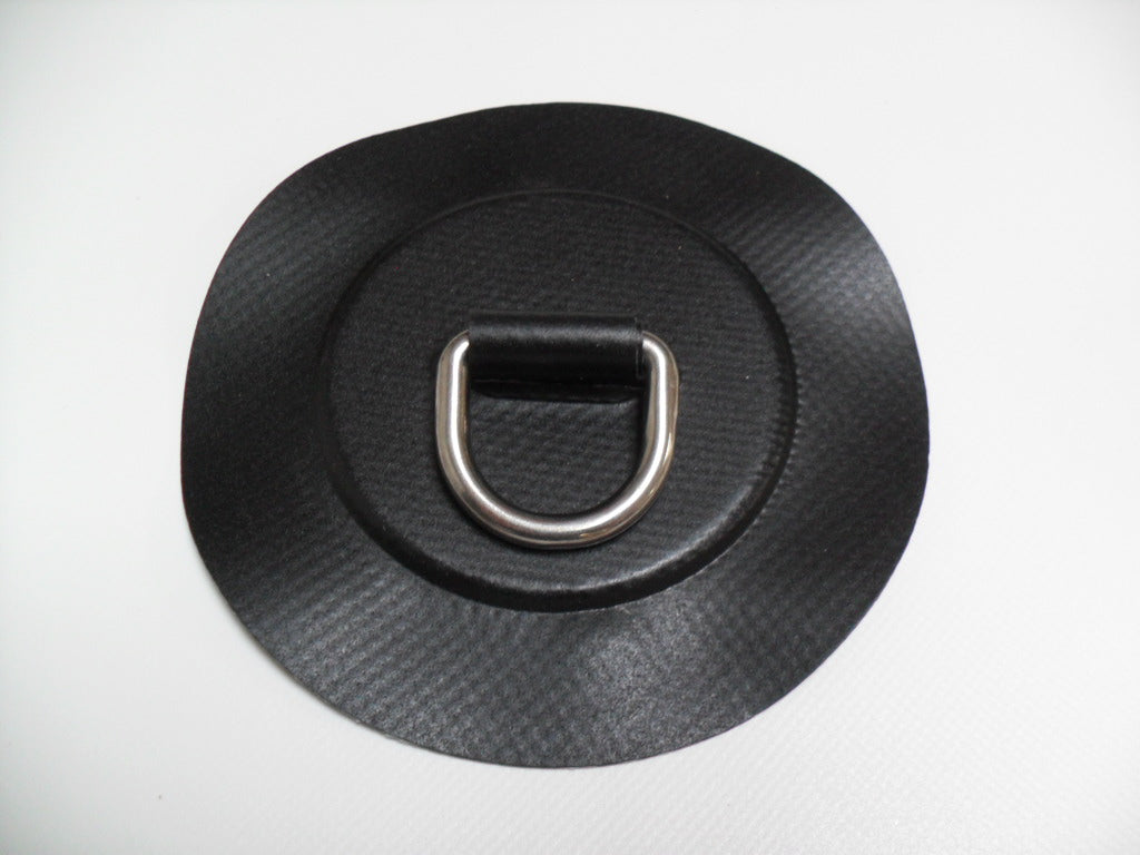 Inflatable Boat 25mm D Ring Patches Black - Z6167