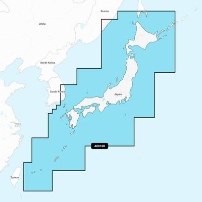 Garmin Navionics Vision+ Chart: AE016R - Japan