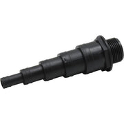 Hose Adaptor 1-1/2" to 1/2" Black Plastic - 1.1/2" GLUE FIT