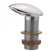 Air vent "arrow" series with flame protection net     Chromium-plated brass