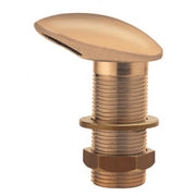 Air vent "arrow" series     Yellow brass