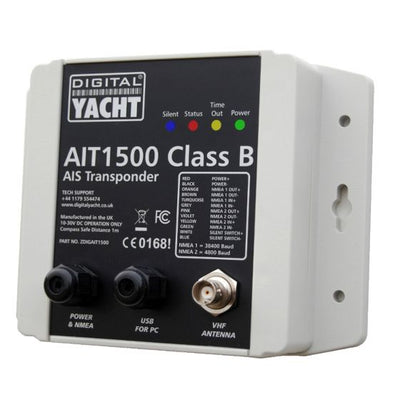Digital Yacht AIT1500 Class B Transponder internal GPS antenna NMEA0183