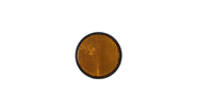 amber round reflector