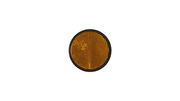 amber round reflector 