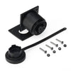 IP68 - Specified Pin Variant Bulkhead Socket and Cap Kit. Screw Connection. Supplied with Stainless Steel Fixing Screws.