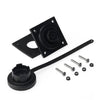 IP68 - Specified Pin Variant Low-Flange and Cap Kit. Screw Connection. Supplied with Stainless Steel Fixing Screws.