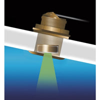 B175HW Wide Beam Bronze Low profile Thru-hull chirp 1kw transducer 150-250kHz