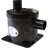 Centek Low Capacity GRP Exhaust Waterlock (Side In - Top Out / 60mm)  C-1500030 - ChasNewensMarine