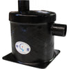 Centek Vernalift GRP Exhaust Waterlock (Side In - Top Out / 64mm Hose)  C-1500032 - ChasNewensMarine