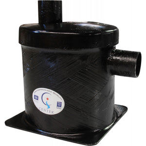 Centek Vernalift GRP Exhaust Waterlock (Side In - Top Out / 64mm Hose)  C-1500032 - ChasNewensMarine