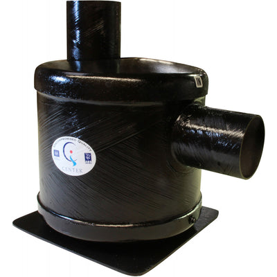 Centek Vernalift GRP Exhaust Waterlock (Side In, Top Out / 102mm Hose)  C-1500088