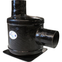 Centek Low Capacity GRP Exhaust Waterlock (Side In - Top Out / 127mm)  C-1500091 - ChasNewensMarine
