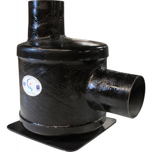Centek Low Capacity GRP Exhaust Waterlock (Side In - Top Out / 127mm)  C-1500091 - ChasNewensMarine