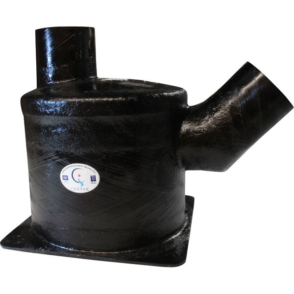 Centek GRP Exhaust Waterlock (Side Angle In - Top Out / 152mm Hose)  C-1500117