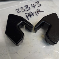 Zodiac Handed pair of stringer end caps for aluminium bars - Z3343