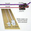 Clamcleat 6mm Mini