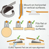 Clamcleat 6mm Mini