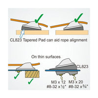 Clamcleat Open Micros (Pk Size: Set Of 2 )