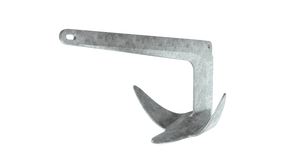20kg/44lb Claw Anchor (Galvanised)  0057920 by LEWMAR