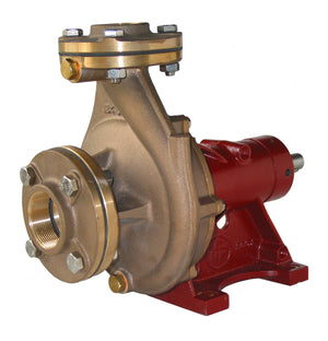 2" Bronze End Suction (Non-self-priming) Centrifugal Pump Bare shaft, Clockwise rotation (when viewed from shaft end). Manual clutch option available. -  CM50D