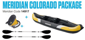 Sevylor Colorado Canoe with  Meridian Kit - Inflatable Kayak Canoe