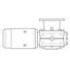V2 Windlass 24V Motor Gearbox  68000538 by LEWMAR