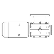 V2 Windlass 24V Motor Gearbox  68000538 by LEWMAR