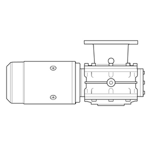 V2 Windlass 24V Motor Gearbox  68000538 by LEWMAR