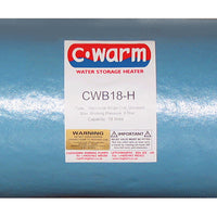 18 litre Horizontal Water Storage Heater Single Coil C-Warm CWB18-H3 NO LONGER AVAILABLE - this has been superseded by CWM18-H3