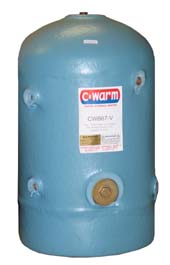 67 litre Vertical Water Storage Heater Single Coil Includes TPRV valve - C-Warm CWM67-V3 OBSOLETE