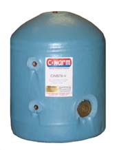 78 litre Vertical Water Storage Heater Single Coil. Includes TPRV valve - C-Warm CWM78-V3 - this Supesedes Part No CWB78-V3