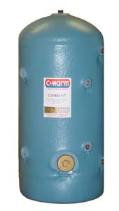 93 litre Vertical Water Storage Heater Single Coil. Includes TPRV valve - C-Warm CWM93-V3 - this Supesedes Part No CWB93-V3
