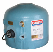 Compact 40 litre Vertical Water Storage Heater Includes TPRV, Immersion Heater and Feet - C-Warm CWC40-V3 - this Supesedes Part No CWB40-VJ3