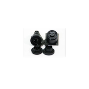 2 Pin Plug & Bulkhead Socket Kit