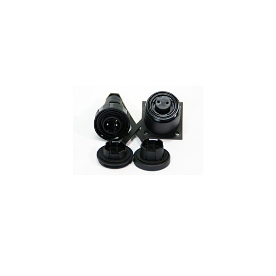7 Pin Plug & Bulkhead Socket Kit