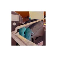 Black 900mm Lightweight Tiller Extension (Unpackaged)