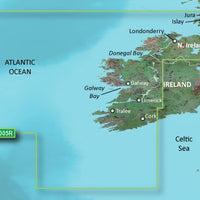 Garmin BlueChart G3 Vision Regular Area - VEU005R Ireland, West Coast