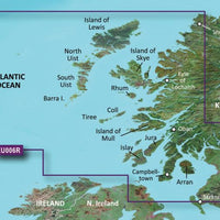 Garmin BlueChart G3 Regular Area - HXEU006R Scotland, West Coast
