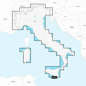 Garmin Navionics+ Chart: EU073R - Italy Lakes & Rivers