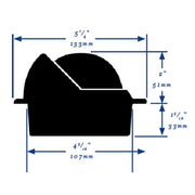 Ritchie Voyager® F-83, 24V, 3” Dial Flush Mount Direct Read - White