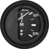 Faria Beede Trim Level Gauge in Euro Black Style (Type B)  FAR12827 - ChasNewensMarine