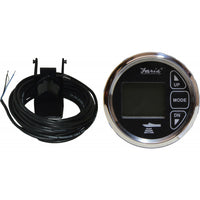 Faria Depth/Temperature Gauge in Chesapeake SS Black (Transom Sender)  FAR13752 - ChasNewensMarine