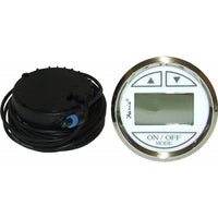 Faria Depth Sounder Gauge in Chesapeake SS White (In Hull Sender)  FAR13851 - ChasNewensMarine
