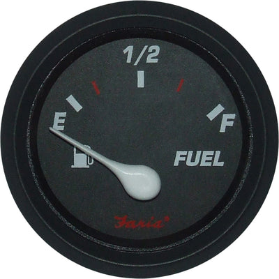 Faria Beede Fuel Level Gauge in Professional Red Style (US Resistance)  FAR14601