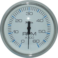 Faria Tachometer in Chesapeake SS White (6000RPM / Petrol Inboard)  FAR33807 - ChasNewensMarine