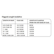 Pine Flag Pole 65cm